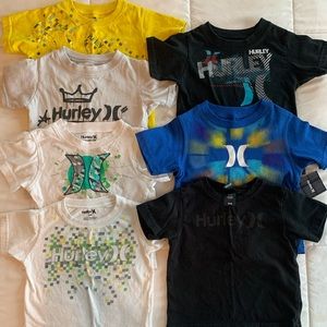 Boys Hurley shirts